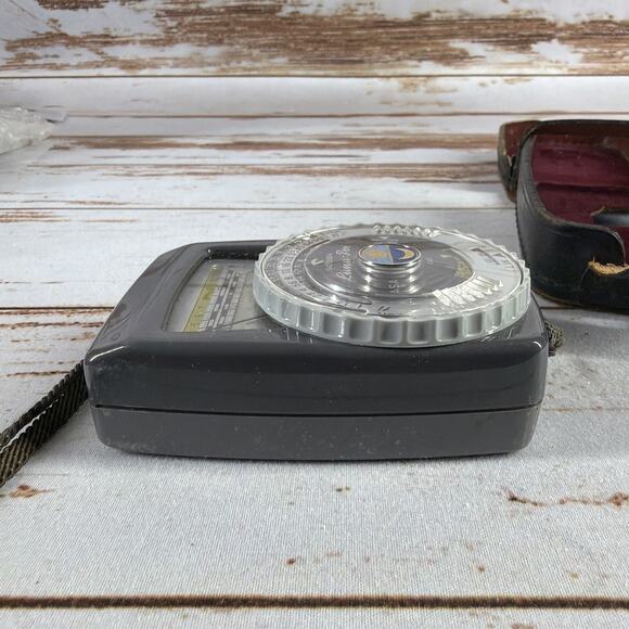 Gossen Luna Pro Light Meter Analog Ambient w/ Leather Case Tested - Picture 6 of 6